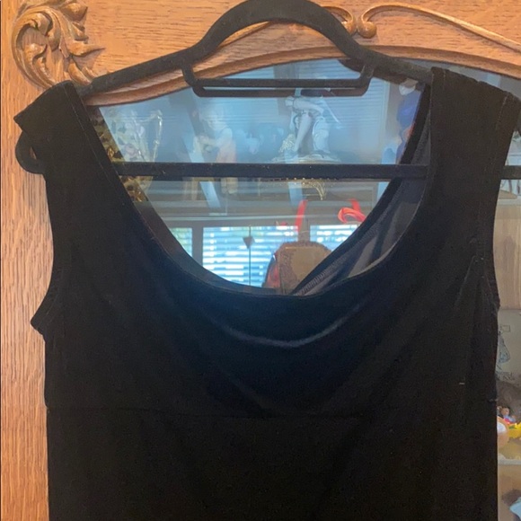 VINTAGE 90’s Velvet Little Black Dress by GUESS - Picture 6 of 6